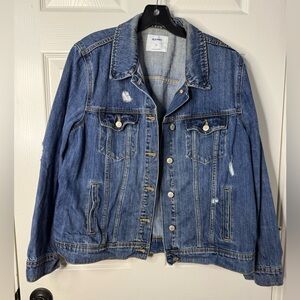 Women’s Distressed Denim Jacket